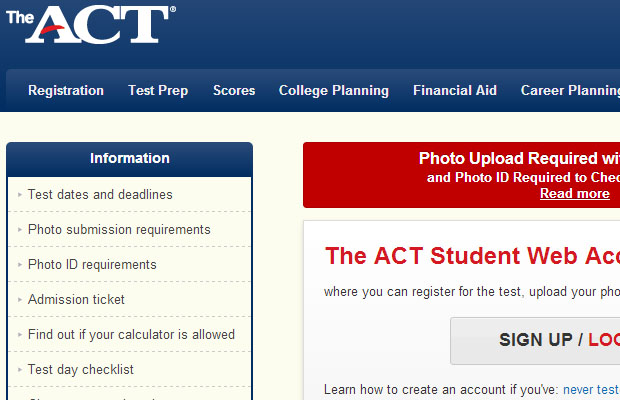 ACT Student (ACT Entrance Exam and Scholarship)
