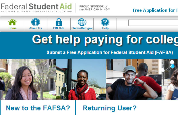 FAFSA Website (Free Application for Federal Student Aid)